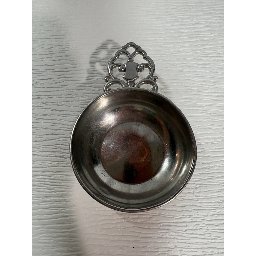 Vintage Royal Holland Pewter KMD Tiel Porringer Bowl Made in Holland 4.5" S0080